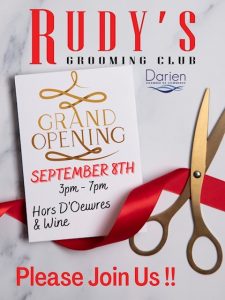 Rudy's Grooming Club Grand Opening & Ribbon Cutting - Darien Chamber Of ...